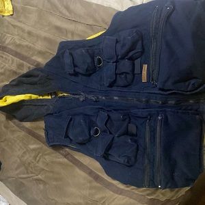 Vintage timberland utility vest